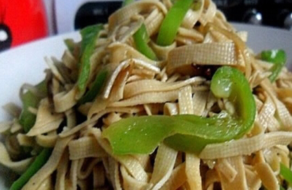 炒豆腐皮
