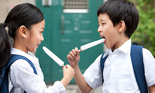 小孩应慎食雪糕