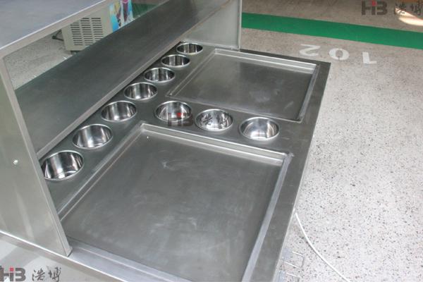 炒酸奶机操作面板