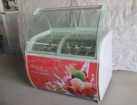 硬冰淇淋展示柜